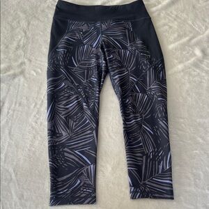 Patagonia Women's Centered Crops Rain Fern Blue&Grey